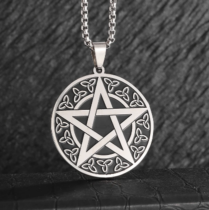 Amulet čarodějnický pentagram