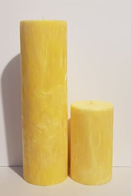 Oltářní žlutá svíčka