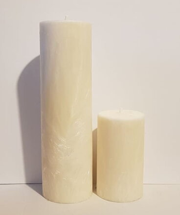 Oltářní bílá svíčka
