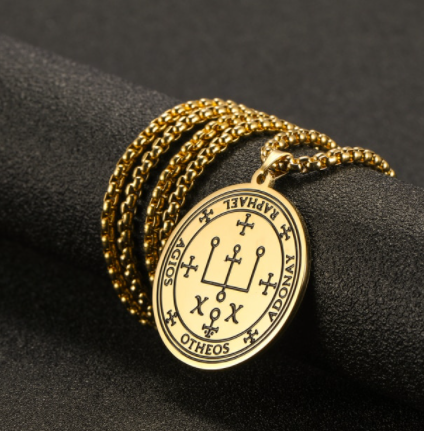 Amulet Archanděl Rafael zlatý