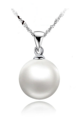 Elegantní sladkovodní perla náhrdelník - Bílý