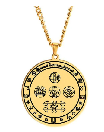 Amulet pro bohatství, hojnost a prosperitu zlatý